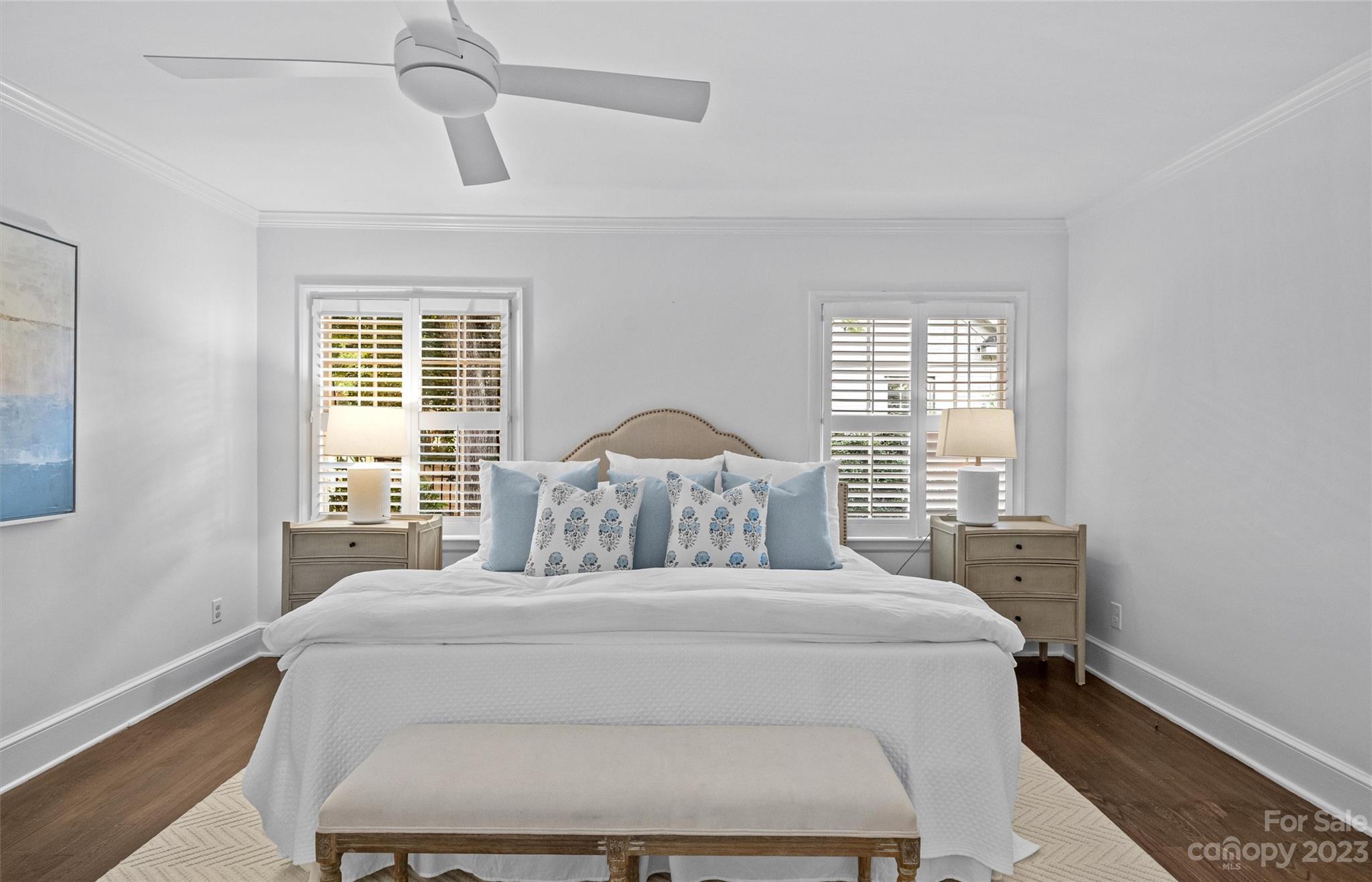 1550 Coventry Road Charlotte, NC 28211 - Photo 17 of 31 a bedroom with a bed and window