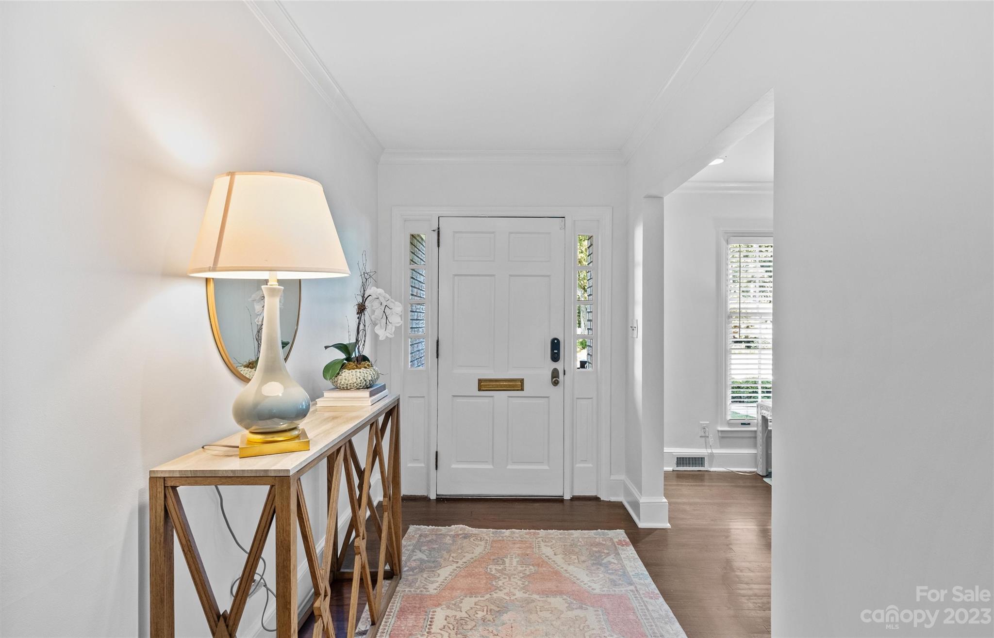 1550 Coventry Road Charlotte, NC 28211 - Photo 2 of 31 a view of an entryway with wooden floor