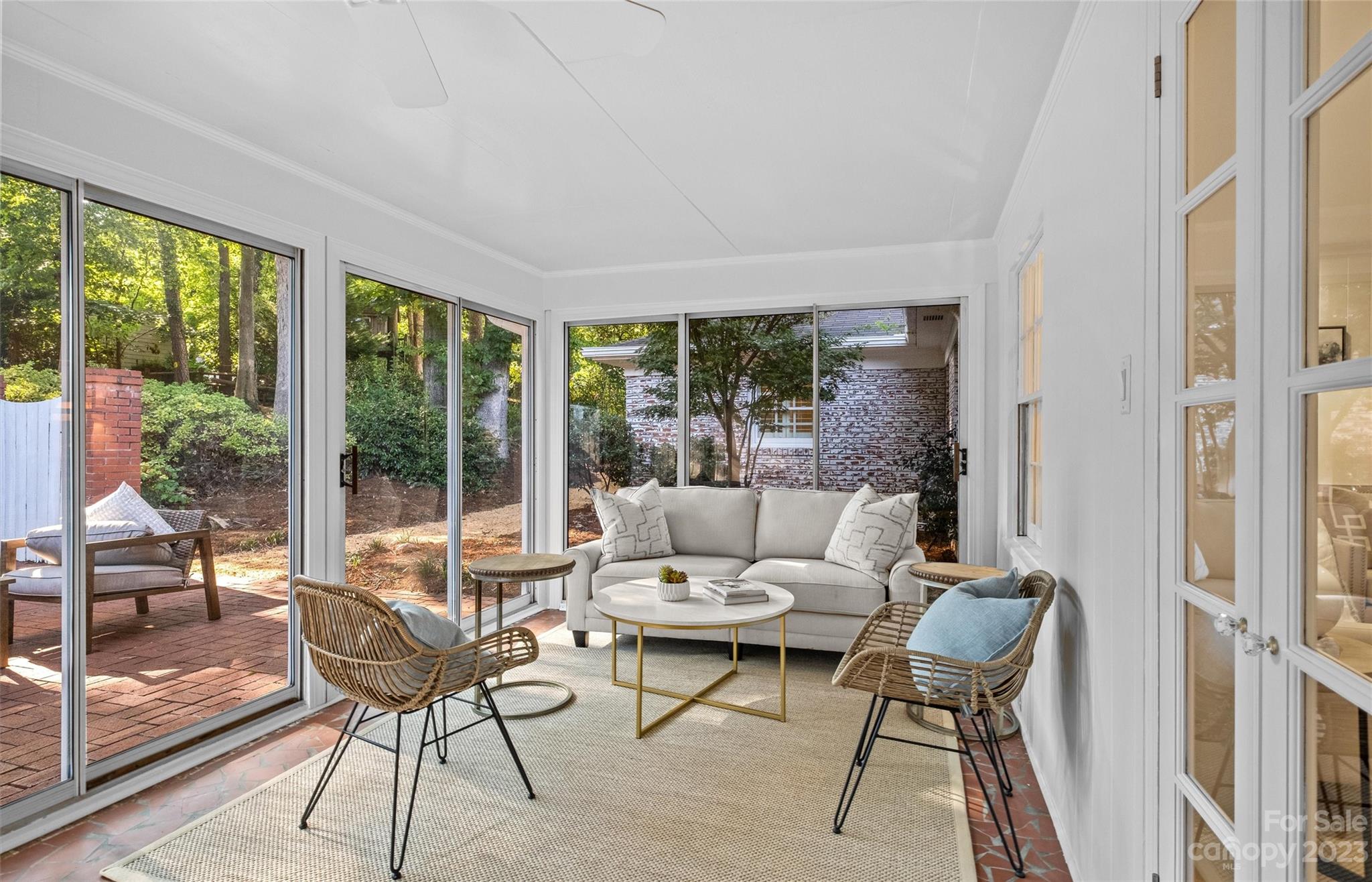 1550 Coventry Road Charlotte, NC 28211 - Photo 25 of 31 a living room with furniture and a large window