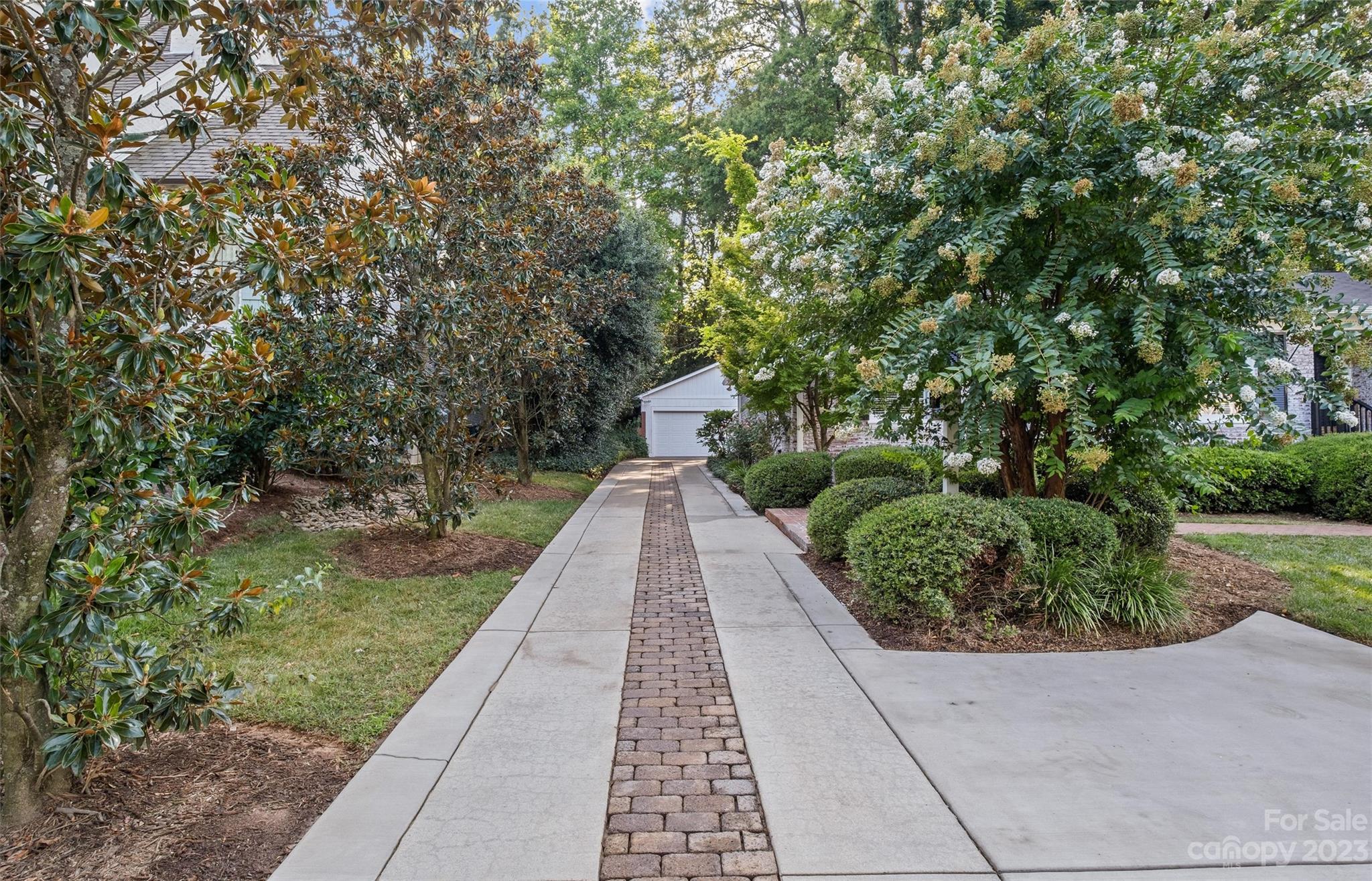 1550 Coventry Road Charlotte, NC 28211 - Photo 30 of 31 a view of house with garden