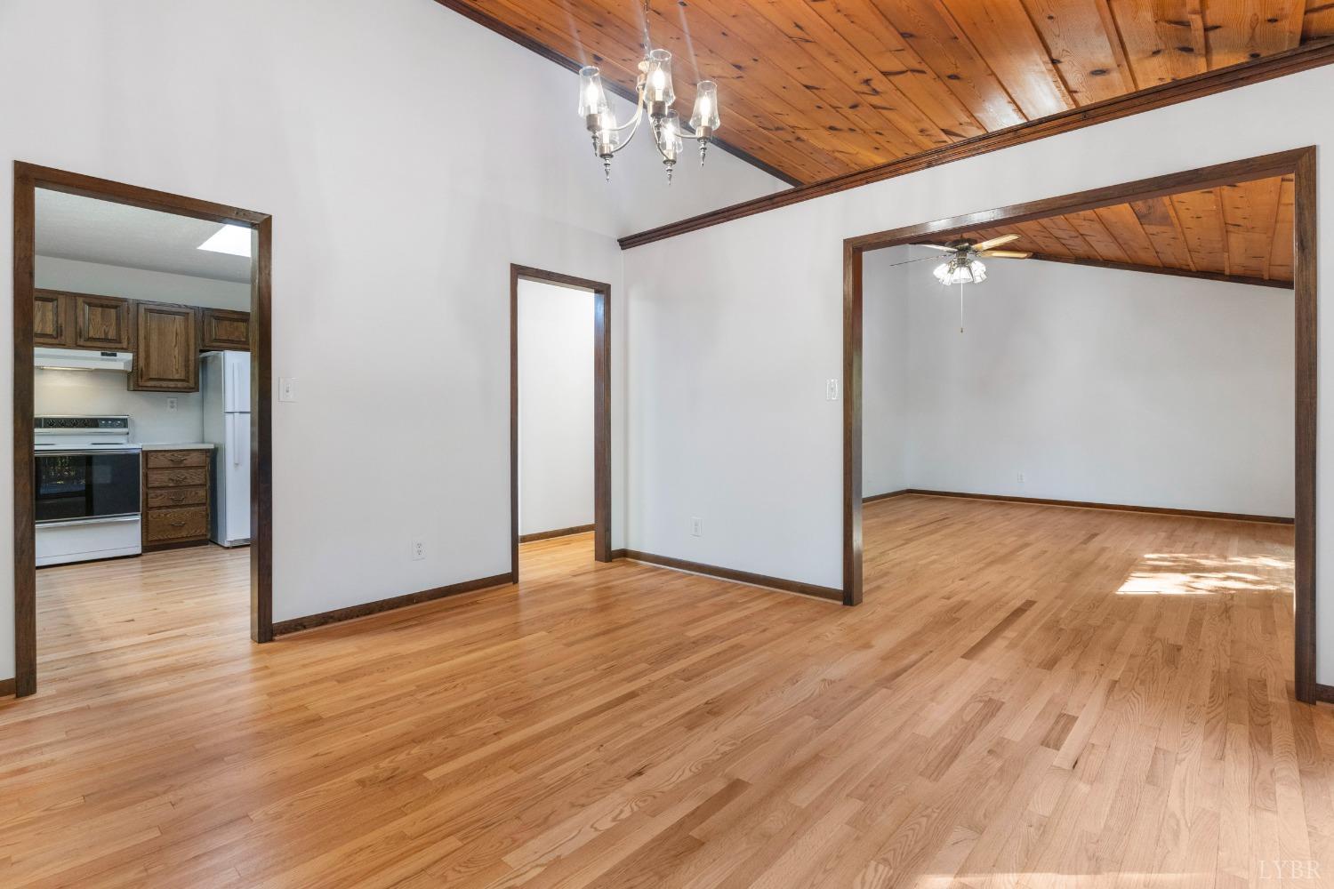 594 Viewmont Drive Evington, VA 24550 - Photo 13 of 43 a view of a room with wooden floor