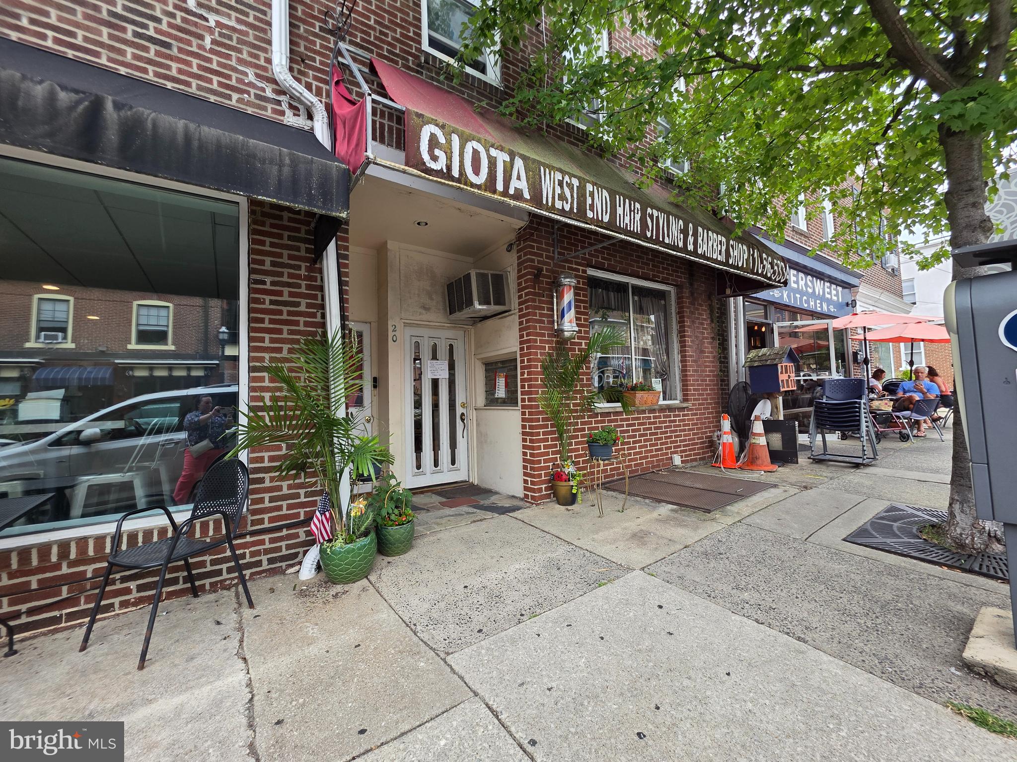 20 South Orange Street Media, PA 19063 - Photo 18 of 18 a front view of a building with outdoor seating
