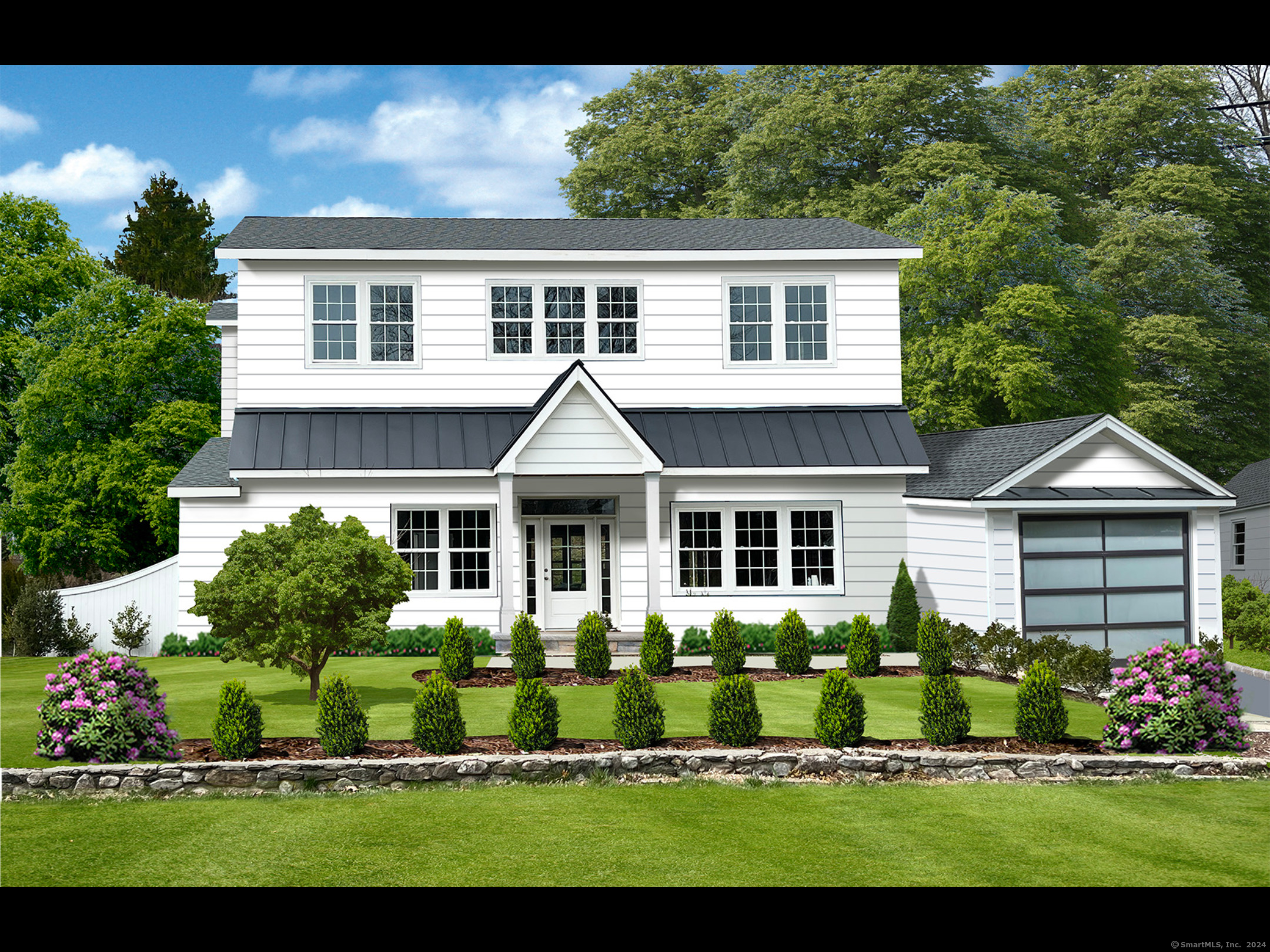 7 Hampton Road Darien, CT 06820 - Photo 1 of 1 To be completed, artist rendering