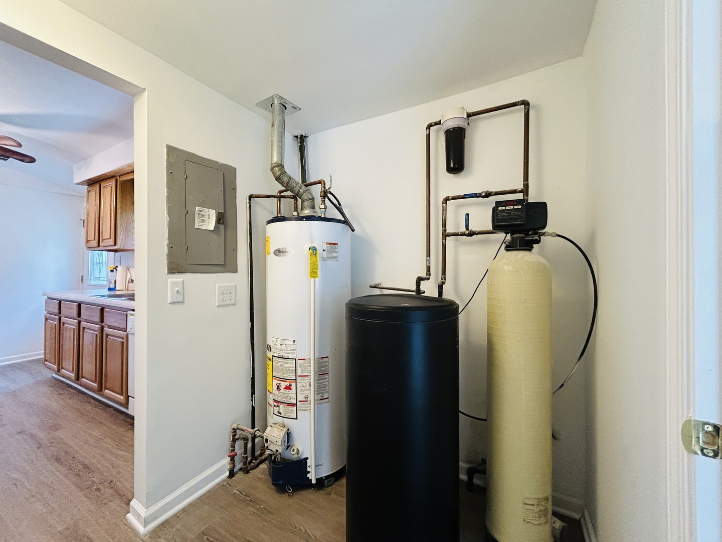 37706 North Nippersink Place Spring Grove, IL 60081 - Photo 13 of 18 a view of a bathroom with closet and wooden floor