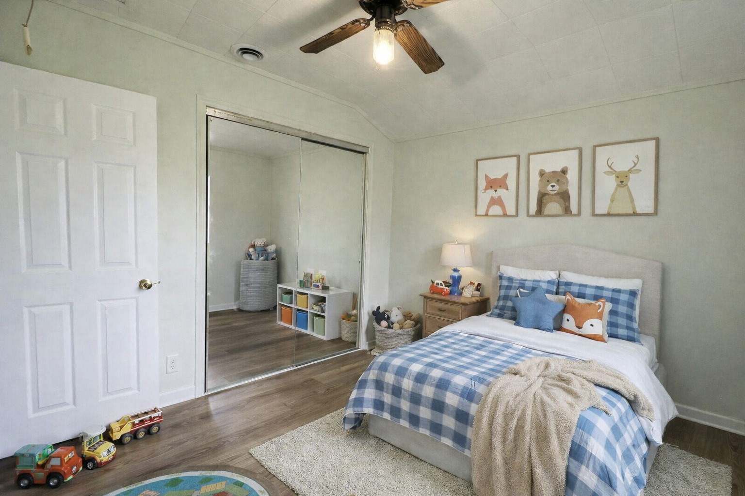 37706 North Nippersink Place Spring Grove, IL 60081 - Photo 10 of 15 a bedroom with a bed and a chandelier