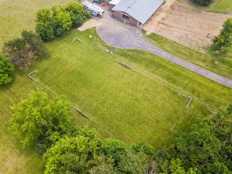 43375 Hunt Club Road Zion, IL 60099 - Photo 40 of 56 an aerial view of residential houses with outdoor space and trees