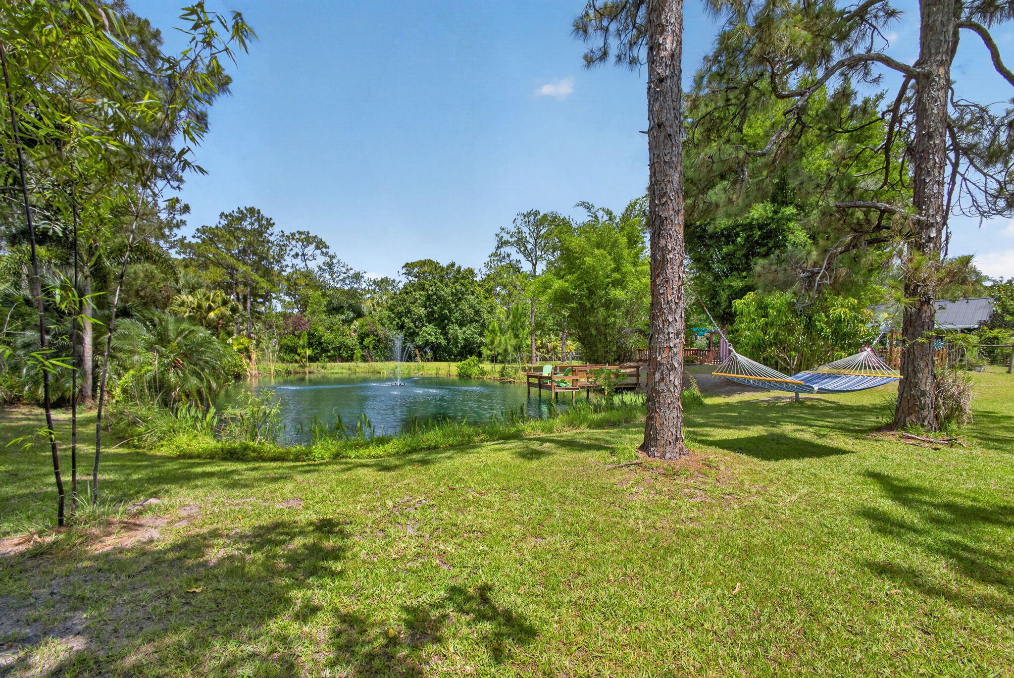 12558 165th Road North Jupiter, FL 33478 - Photo 14 of 67 a backyard of a house with lots of green space