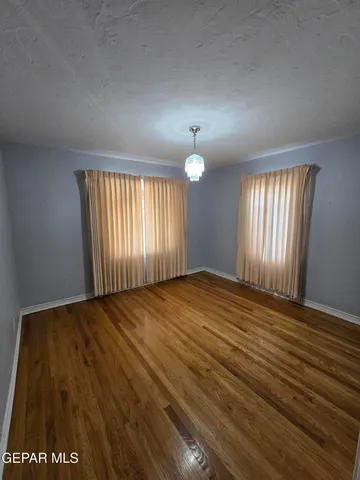 an empty room with window