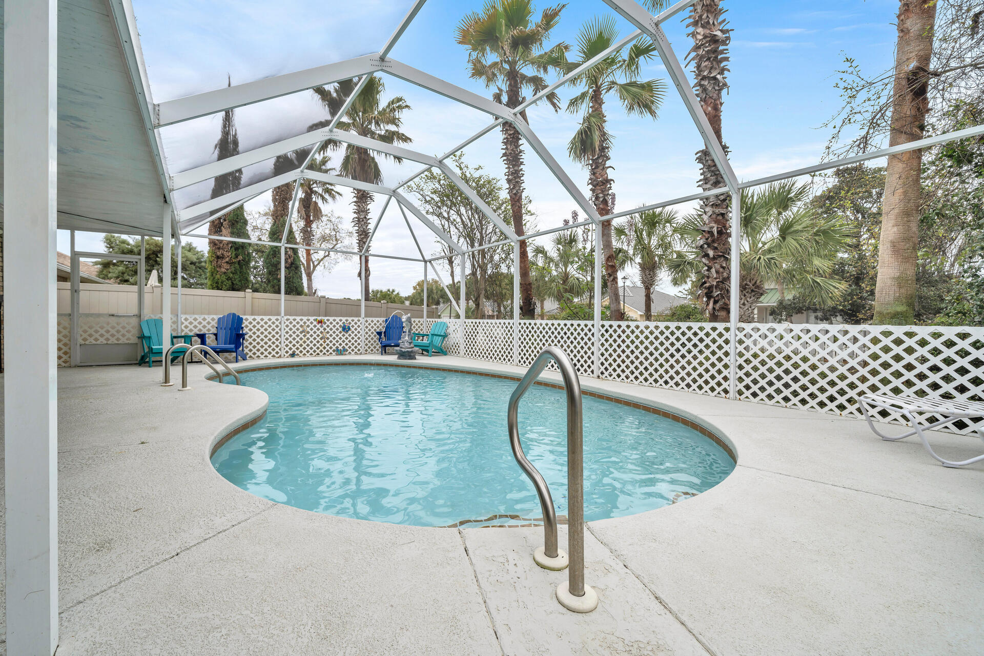 261 Sandy Cay Drive Miramar Beach, FL 32550 - Photo 51 of 72 a view of a swimming pool with a patio