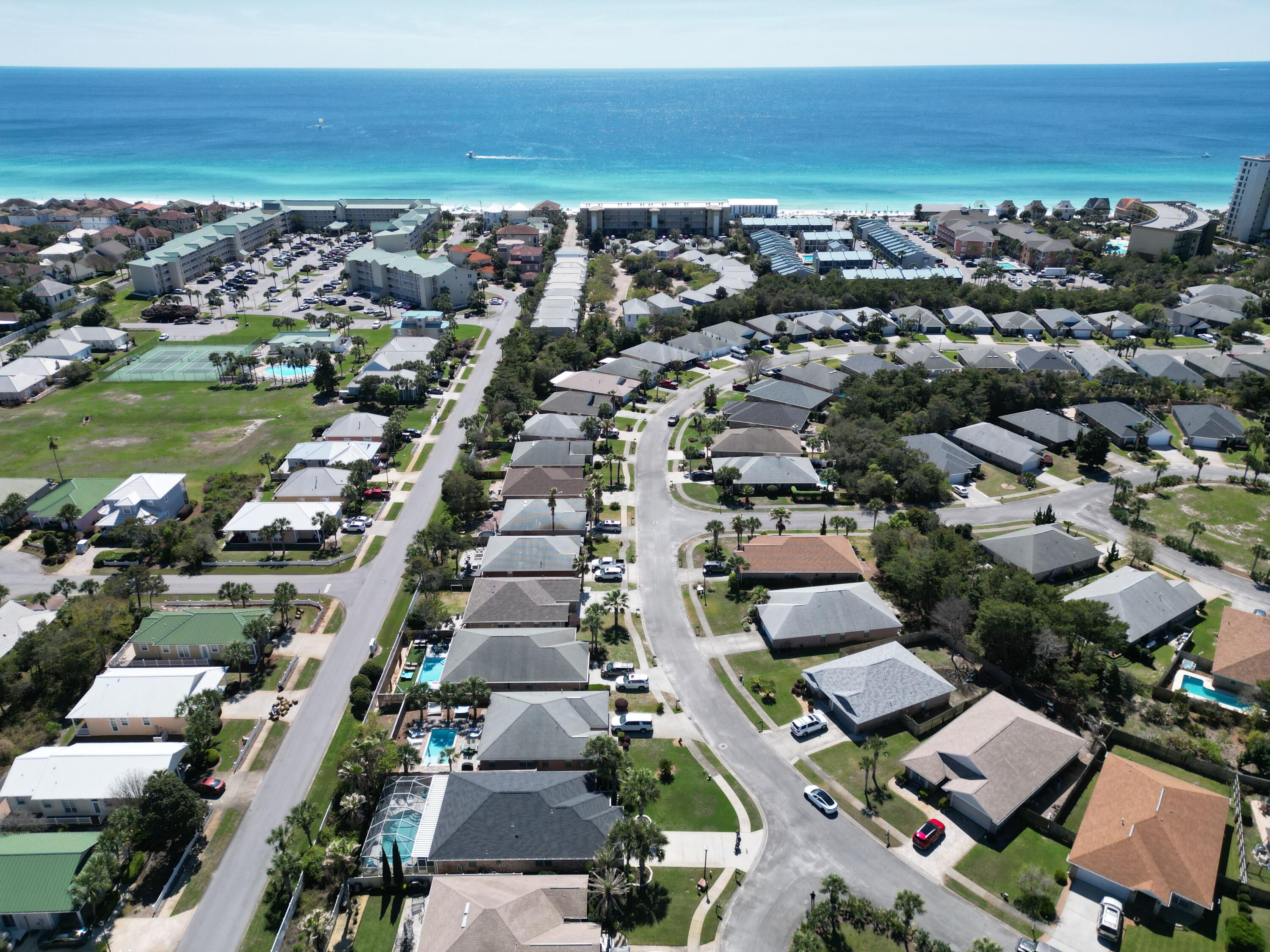261 Sandy Cay Drive Miramar Beach, FL 32550 - Photo 69 of 72 an aerial view of residential houses with city view