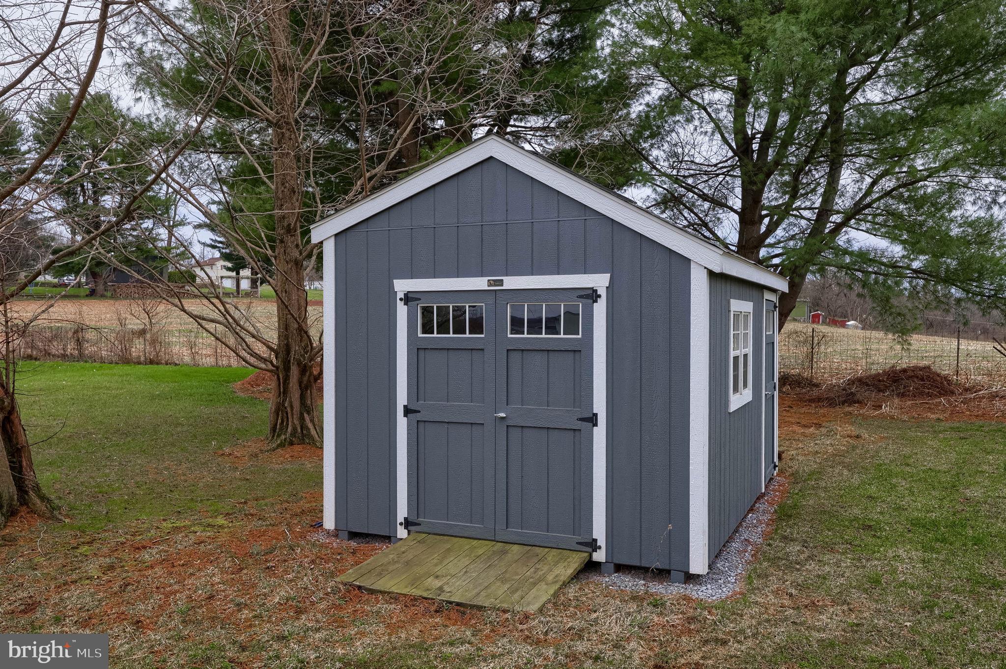 1001 Rebecca Drive Lititz, PA 17543 - Photo 38 of 49 Charming garden shed in serene setting.
