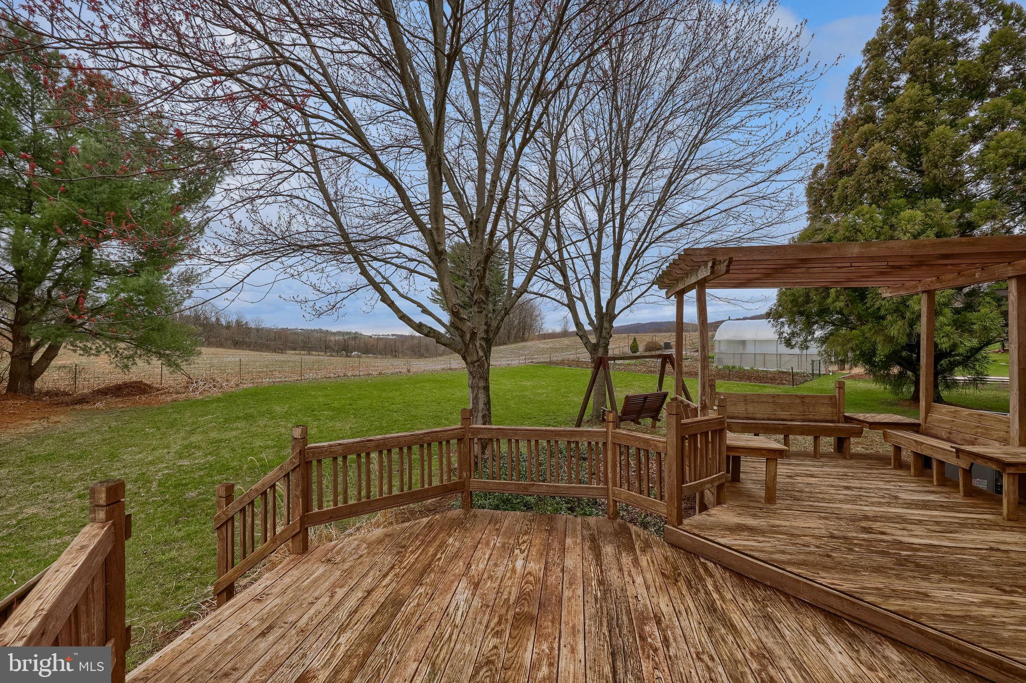 1001 Rebecca Drive Lititz, PA 17543 - Photo 42 of 49 Serene deck with scenic views.
