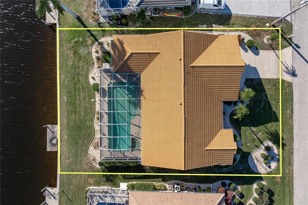 1119 Vía Formia Punta Gorda, FL 33950 - Photo 57 of 58 a bird view of a house