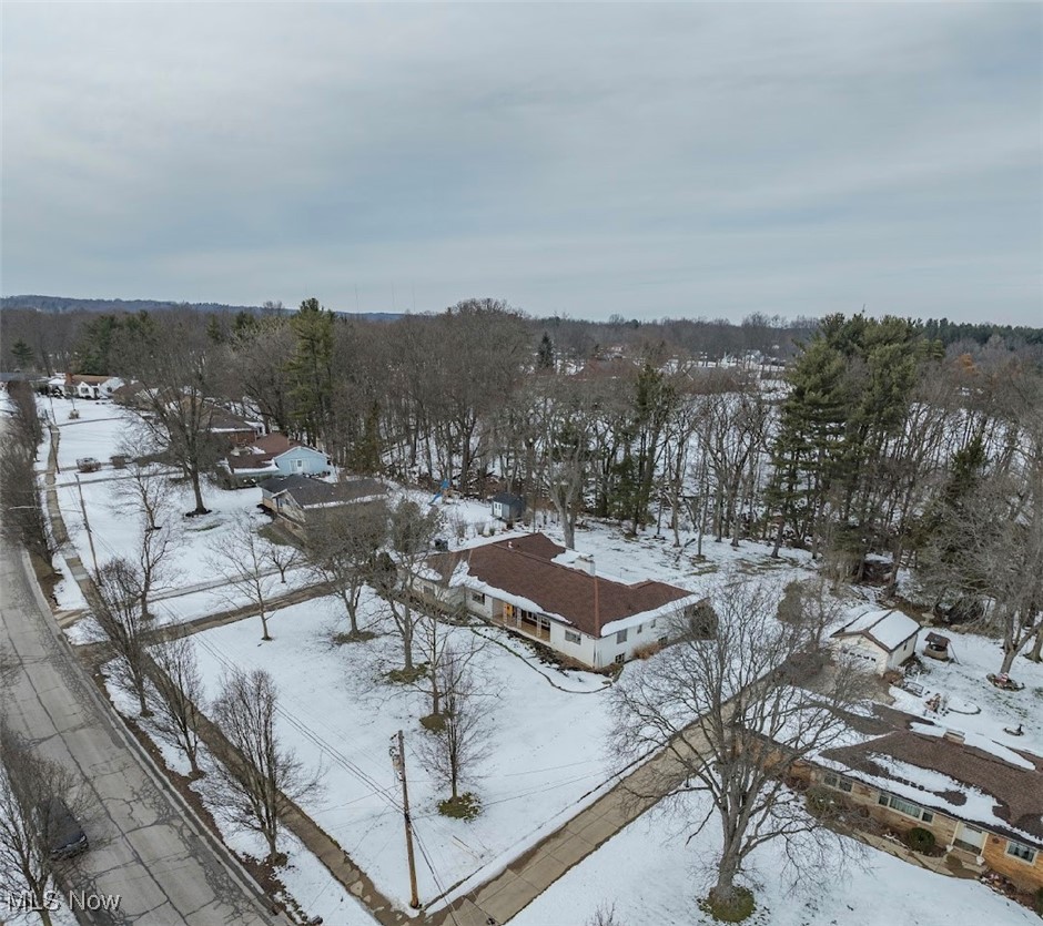 7817 Montello Road Independence, OH 44131 - Photo 32 of 35 View of snowy aerial view