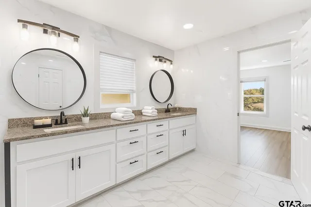 a living room with furniture plant and a book shelf