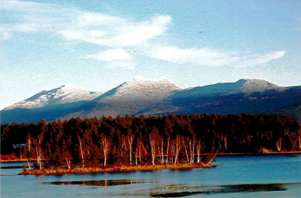 985 Arnold Trail Road Eustis, ME 04936 - Photo 11 of 30 Fall view - snow on the Mountains