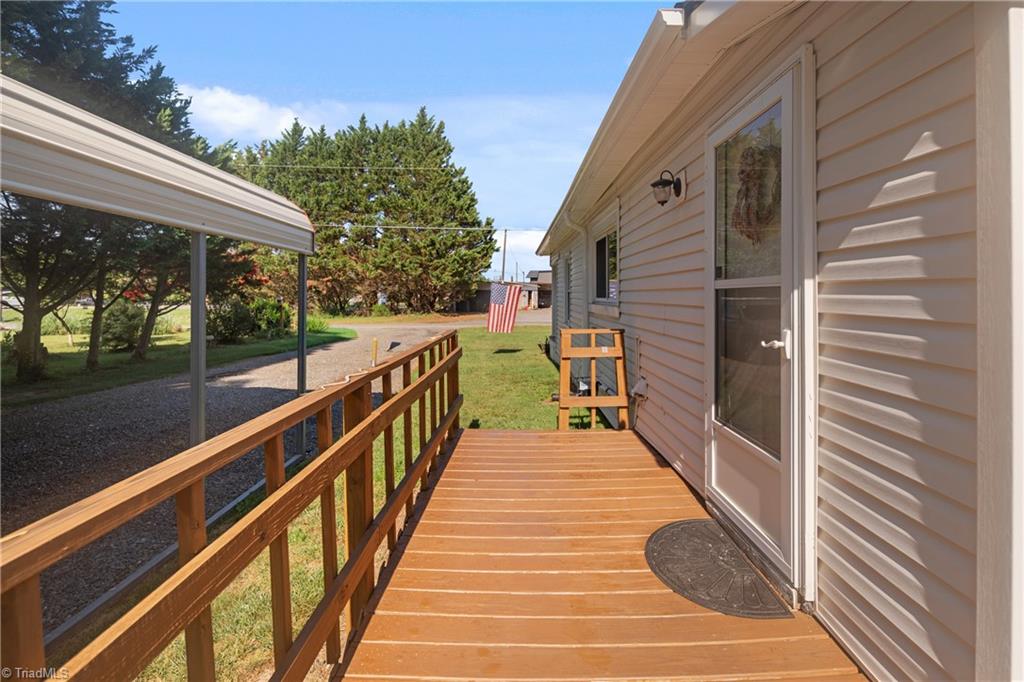 208 Carson Road Pilot Mountain, NC 27041 - Photo 32 of 45 side porch
