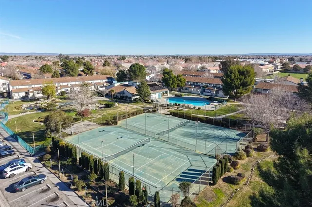 aerial view of multiple house