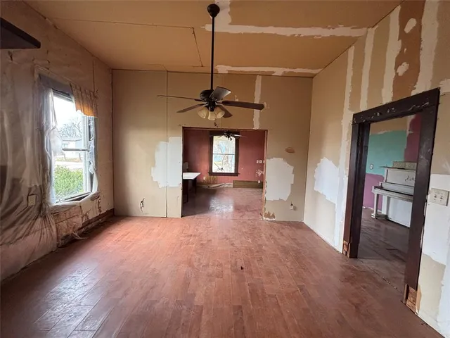 a view of empty room