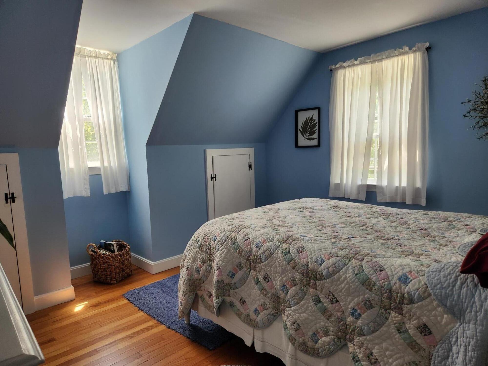 78 Old County Road Damariscotta, ME 04543 - Photo 12 of 19 blue bedroom