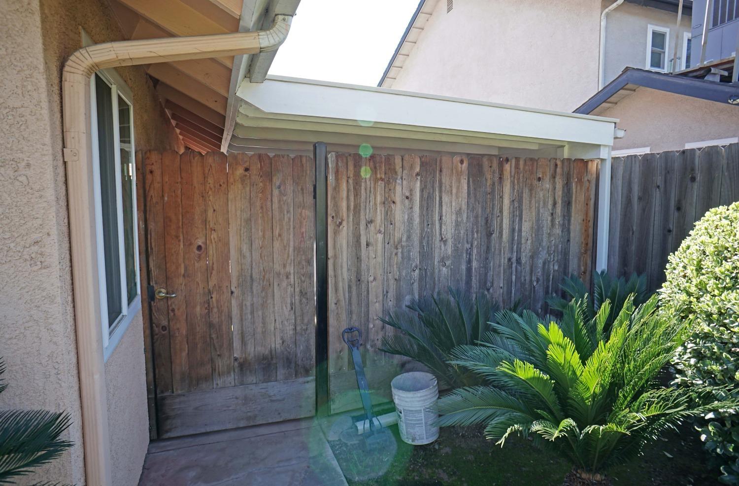 2197 Polson Avenue Clovis, CA 93611 - Photo 39 of 42 a view of a wooden door in front of a house