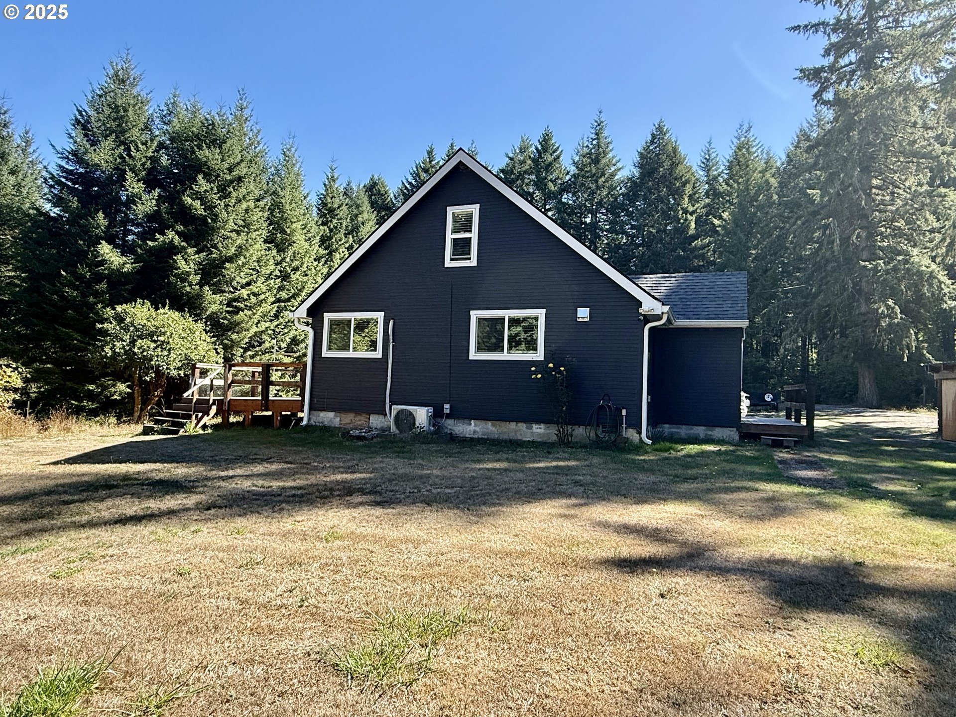 35349 Blitz Lane Blodgett, OR 97326 - Photo 4 of 47 a view of a house with a yard