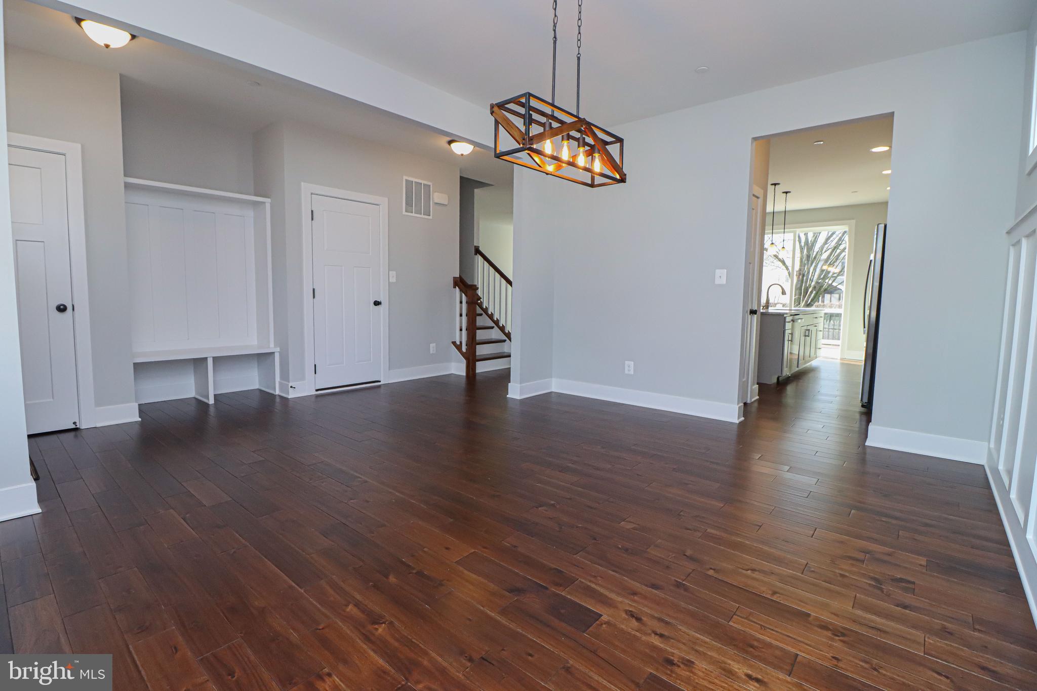 Dining Room with view to Kitchen and Family Room