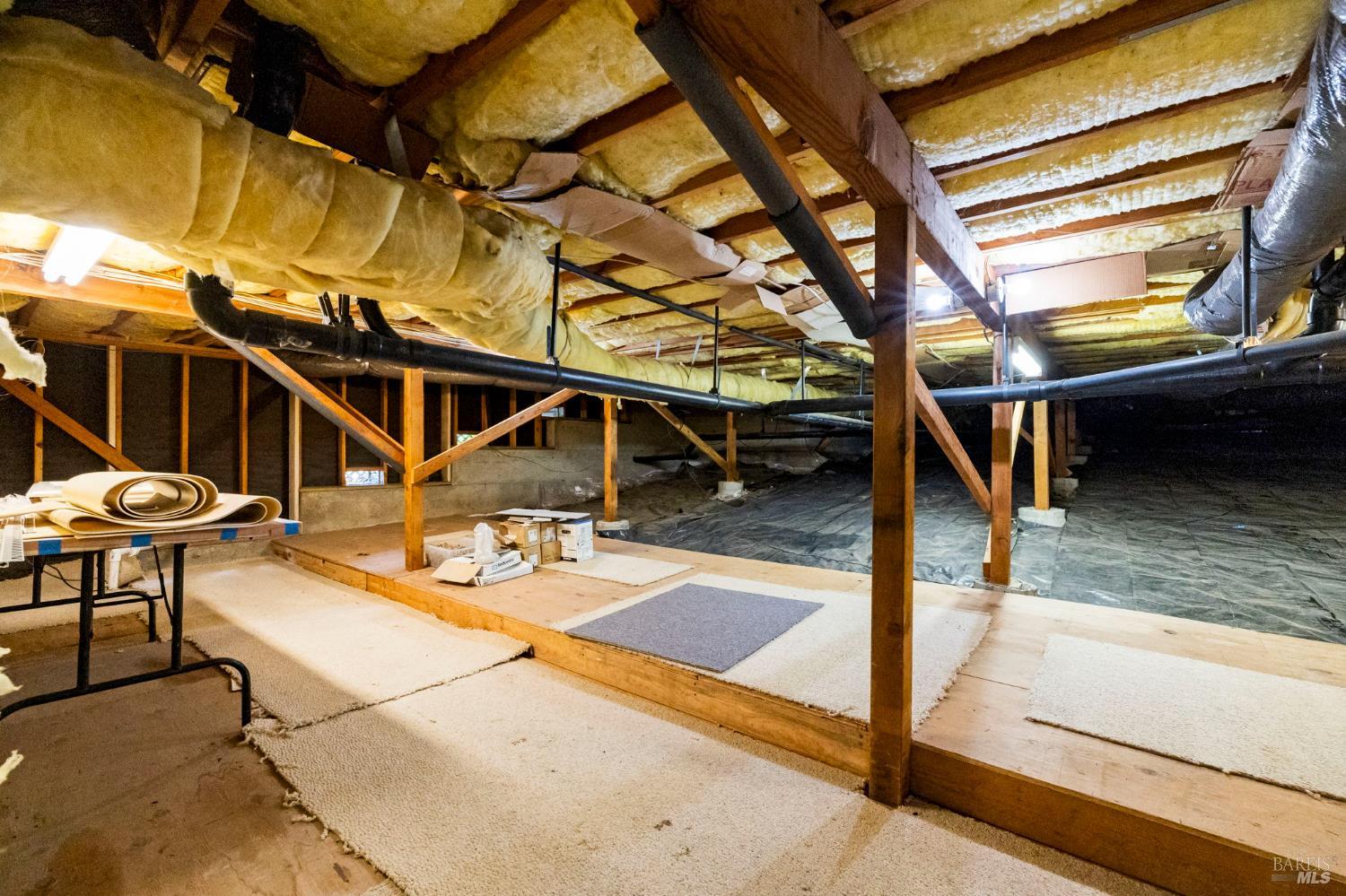 405 Crestridge Place Santa Rosa, CA 95409 - Photo 45 of 61 Additional storage under house