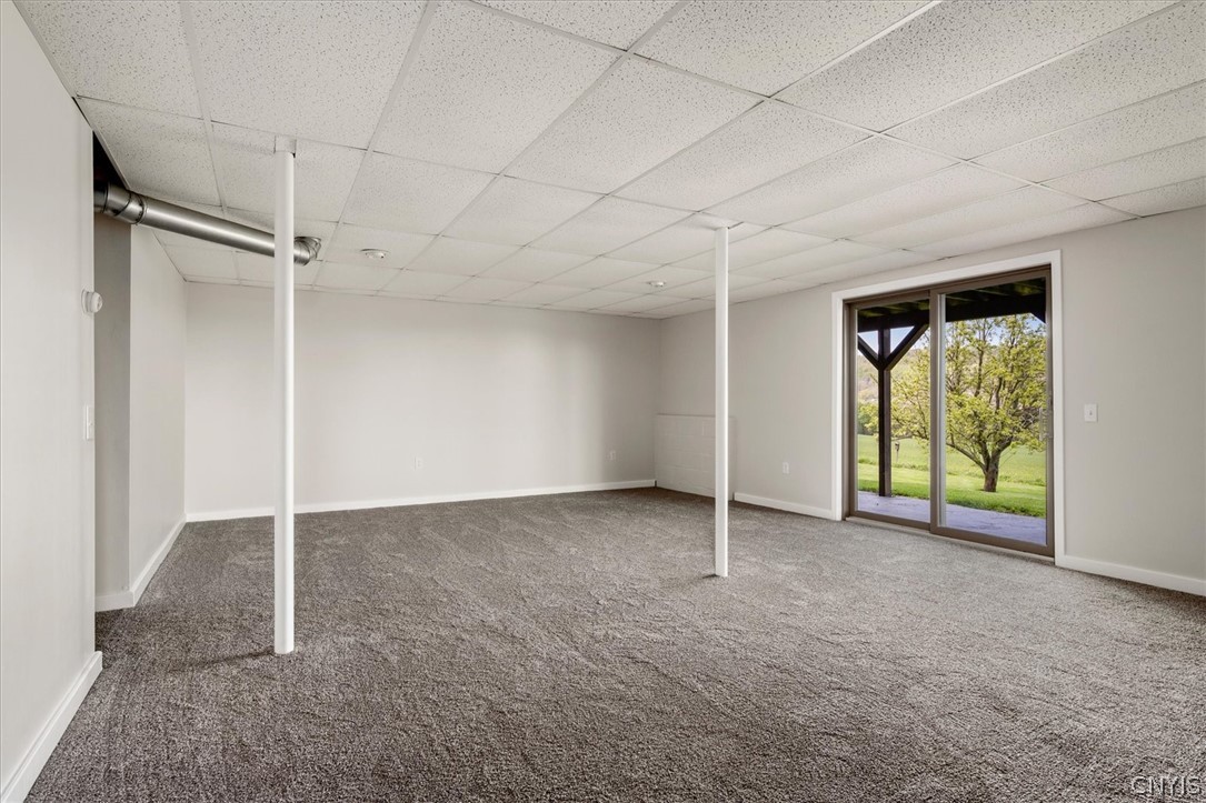 1493 Falls Road Fenner, NY 13037 - Photo 26 of 45 Lower Level Rec Room