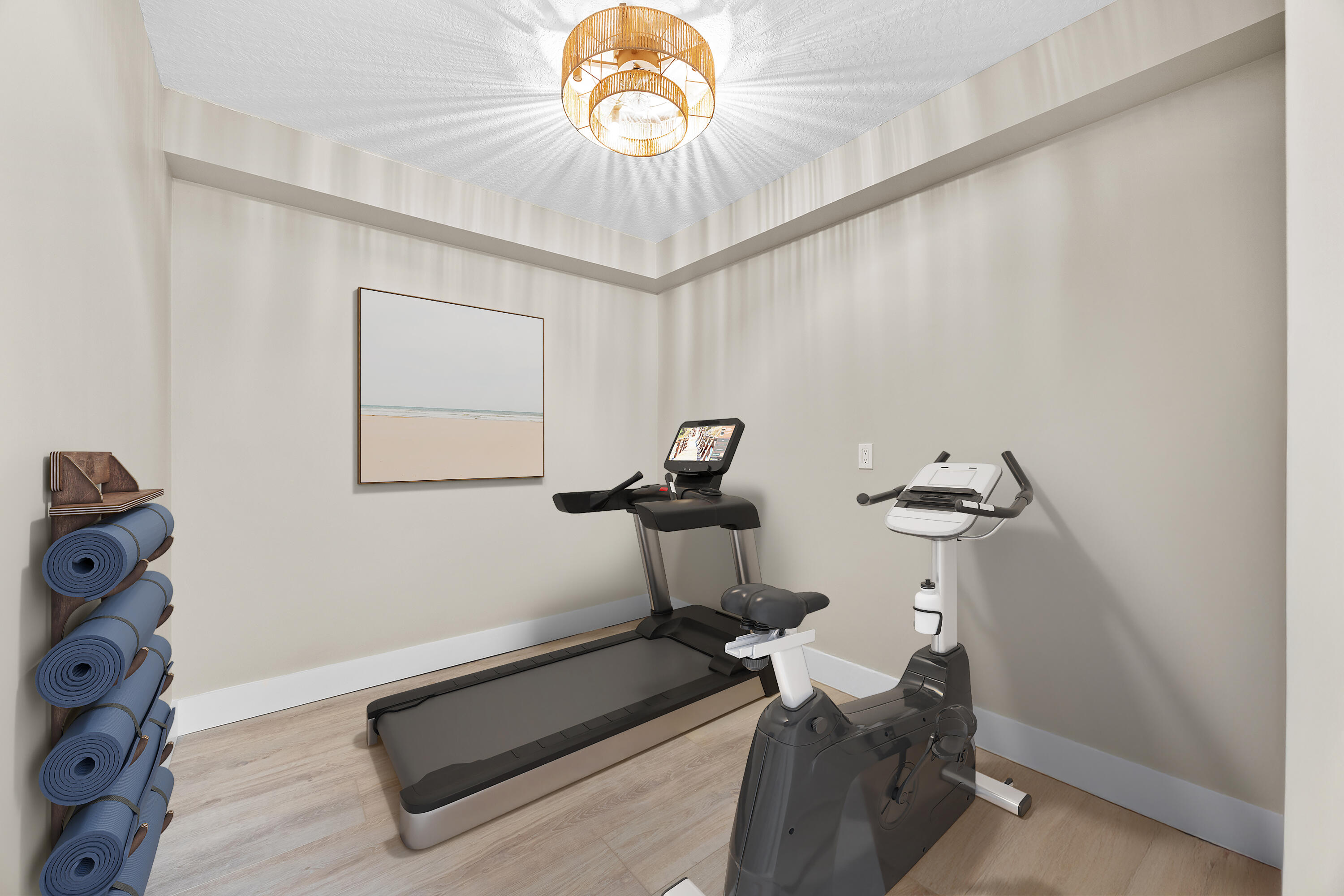 401 South Seas Drive, Unit 505 Jupiter, FL 33477 - Photo 12 of 39 a view of a room with gym equipment