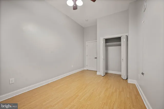 wooden floor in an empty room