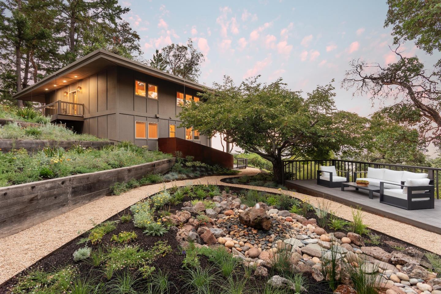 33 Bear Glen Drive Woodside, CA 94062 - Photo 1 of 33 a front view of a house with a yard