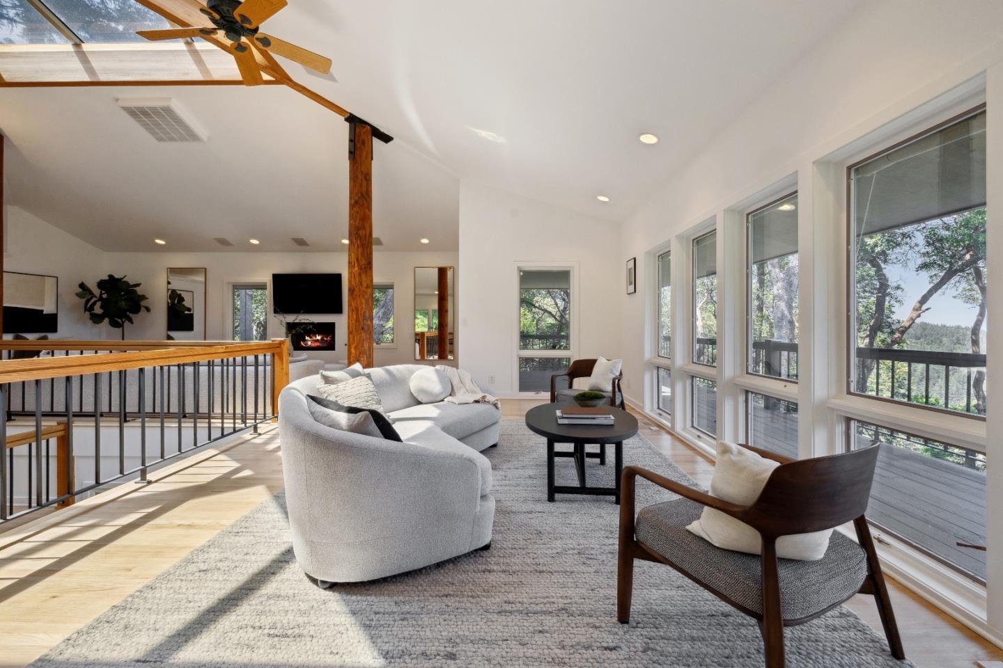 33 Bear Glen Drive Woodside, CA 94062 - Photo 5 of 33 a living room with furniture and a window
