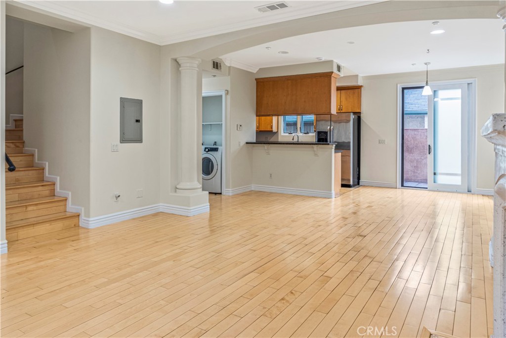 66 Allen Avenue, Unit 3 Pasadena, CA 91106 - Photo 7 of 25 a view of a kitchen with wooden floor and a kitchen