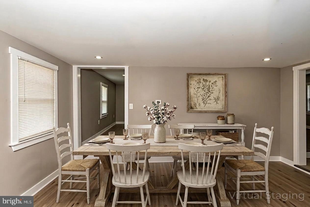 441 Harding Highway Pittsgrove, NJ 08318 - Photo 17 of 61 a view of a dining room with furniture and window