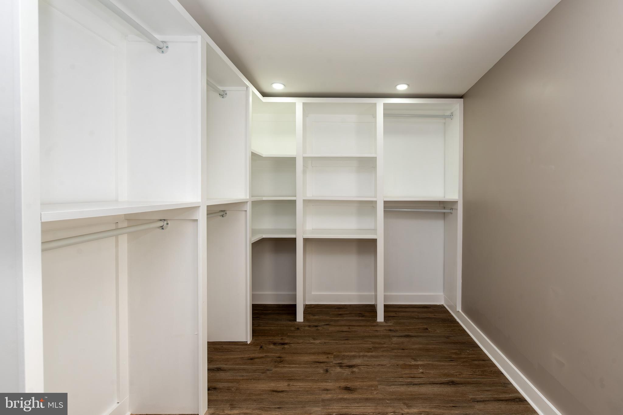 441 Harding Highway Pittsgrove, NJ 08318 - Photo 38 of 61 a view of walk in closet with empty racks