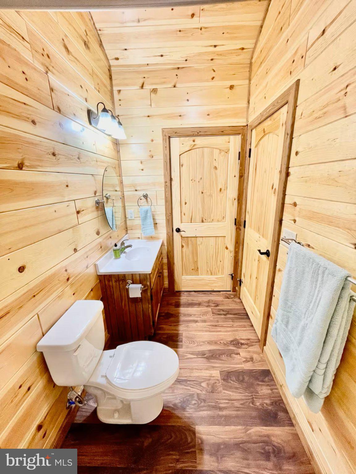 184 Skiles- Pitsenbarger Road Franklin, WV 26807 - Photo 23 of 39 Rustic charm in a cozy bathroom.