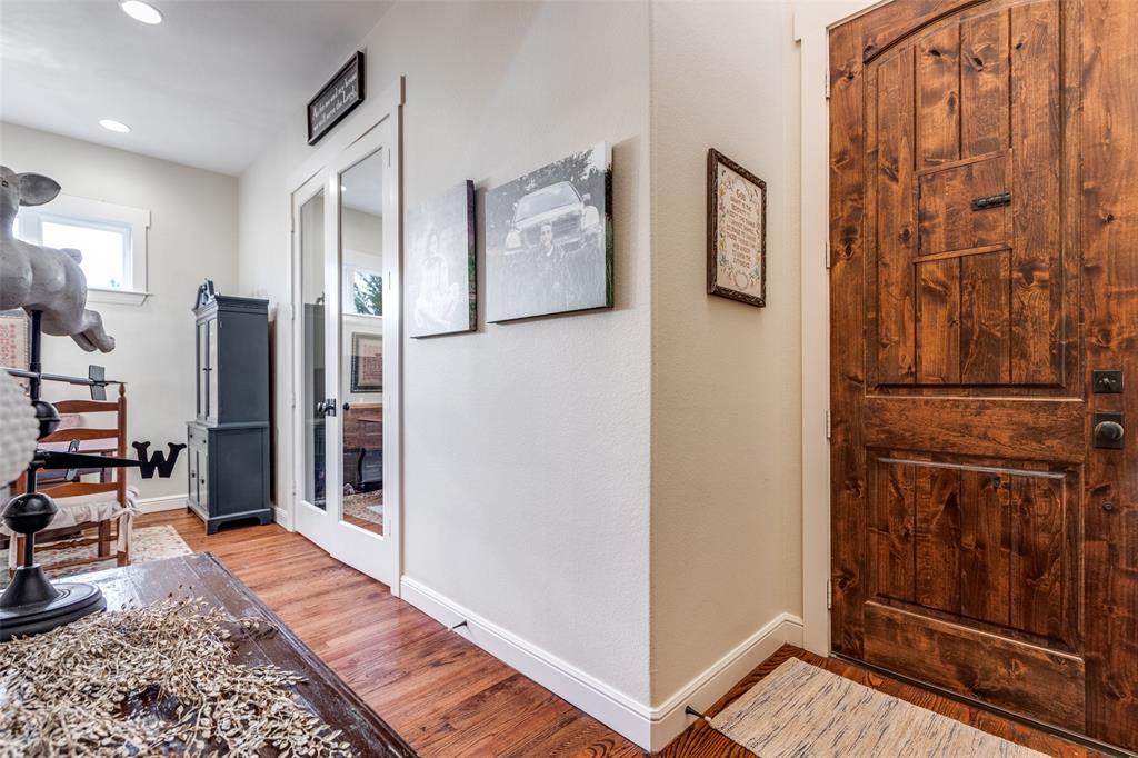 322 Red Maple Road Gunter, TX 75058 - Photo 23 of 33 a view of a hallway with closet and front door