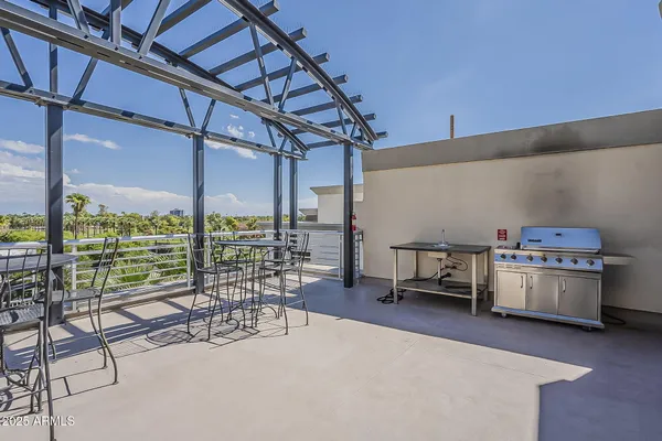 a room with storage and utility