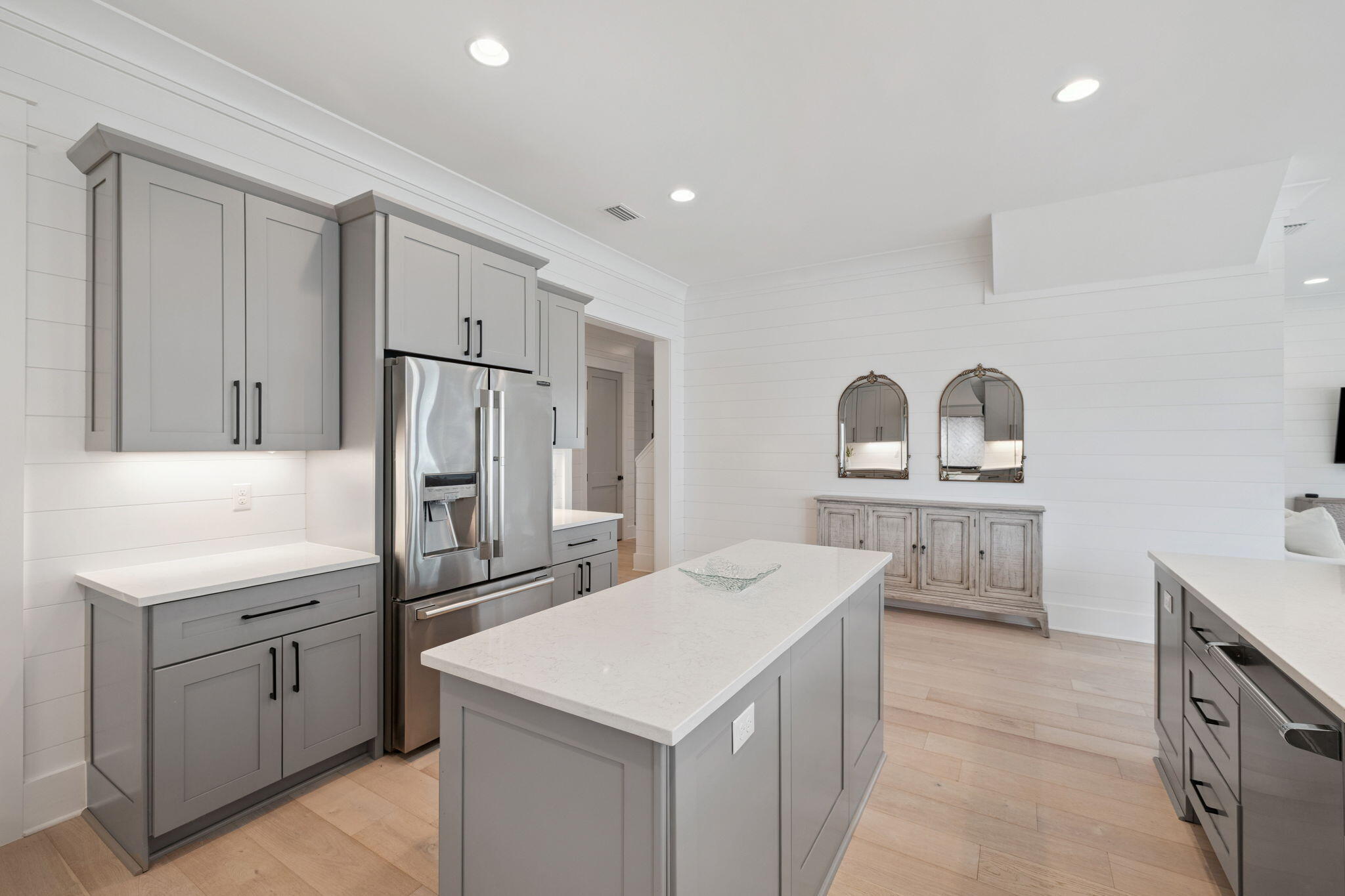 121 Needle Cast Ln Inlet Beach Inlet Beach, FL 32461 - Photo 27 of 63 a kitchen with a refrigerator a sink and dishwasher