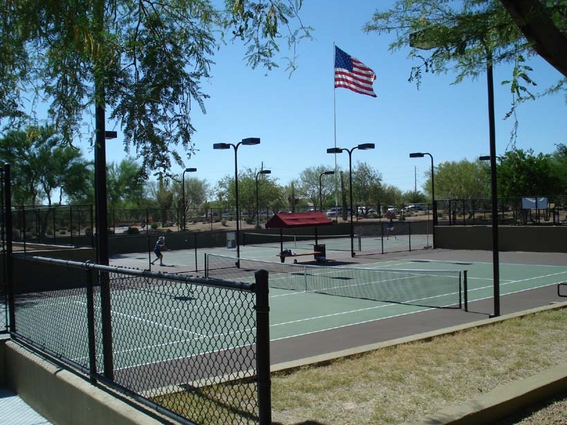 3935 East Rough Rider Road, Unit 1036 Phoenix, AZ 85050 - Photo 18 of 27 Tennis Court