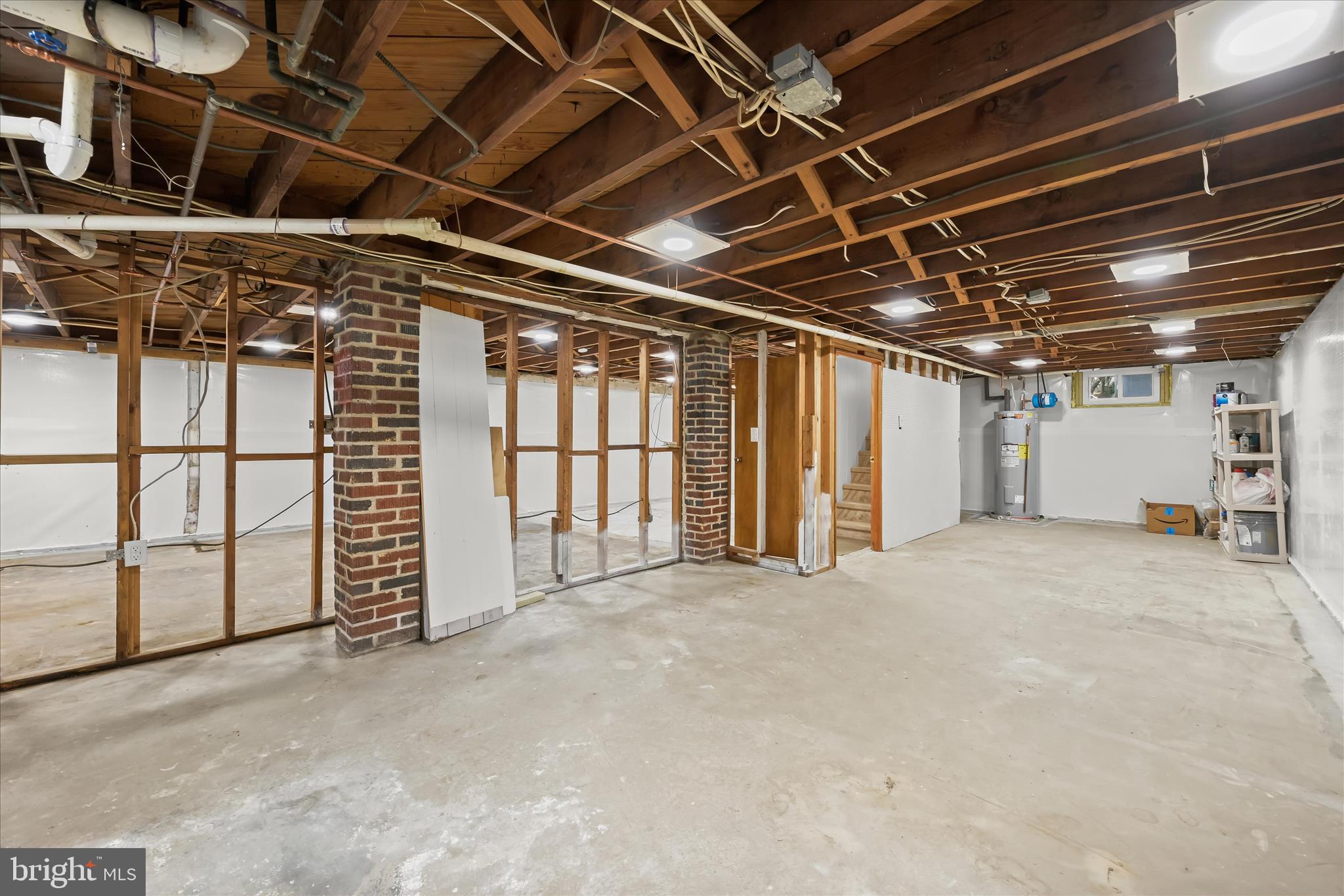 1631 Shookstown Road Frederick, MD 21702 - Photo 45 of 69 a view of an empty room with a garage