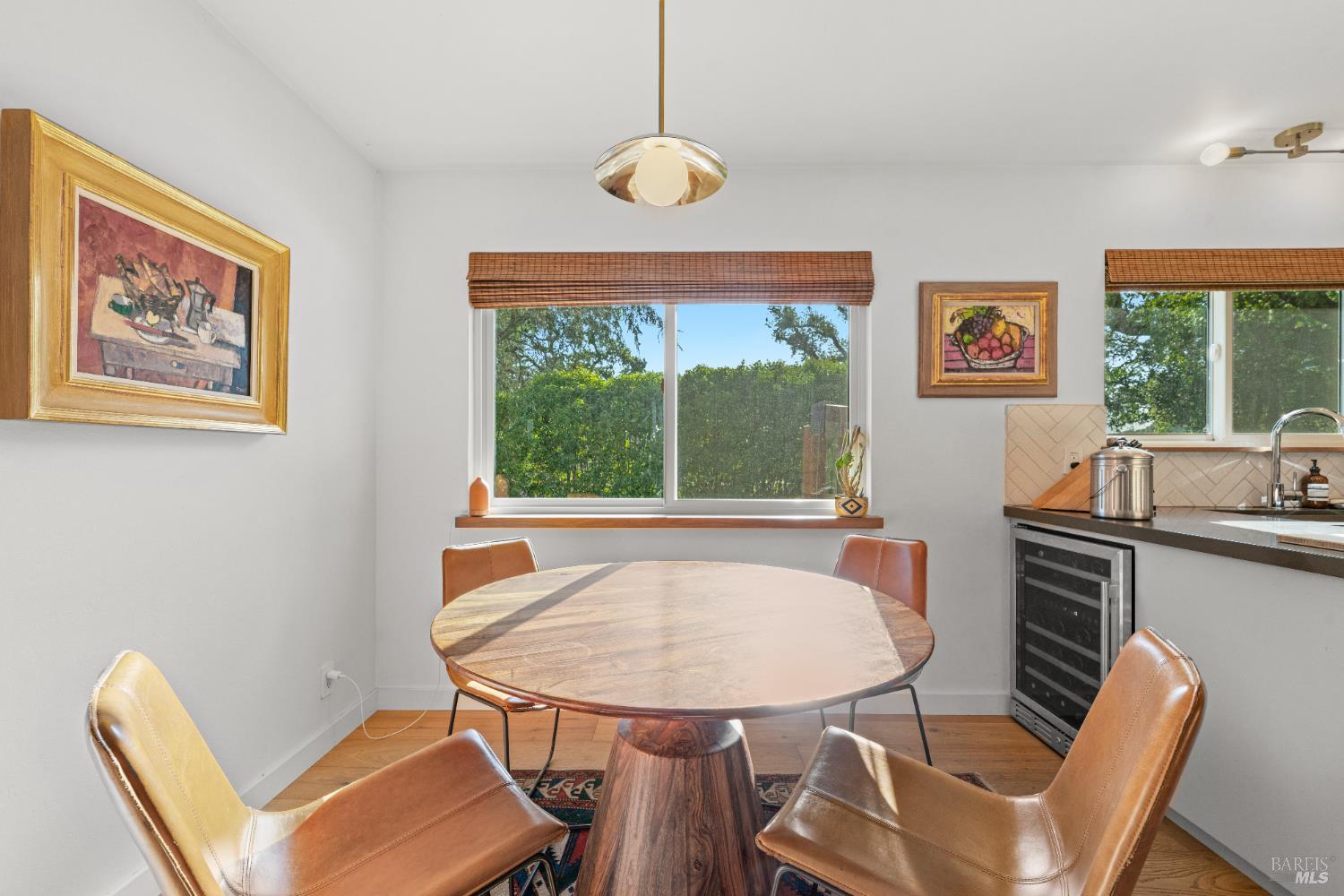 21800 River Road Geyserville, CA 95441 - Photo 15 of 30 a view of a dining room with furniture window and outside view