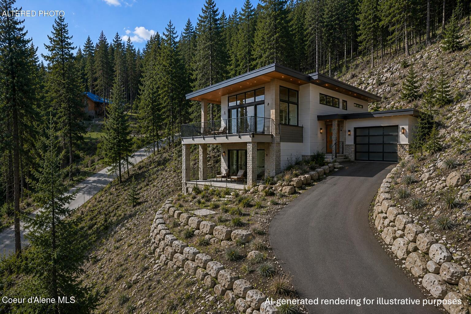 574 Glacier Loop Road Athol, ID 83801 - Photo 2 of 21 AI Rendering of house