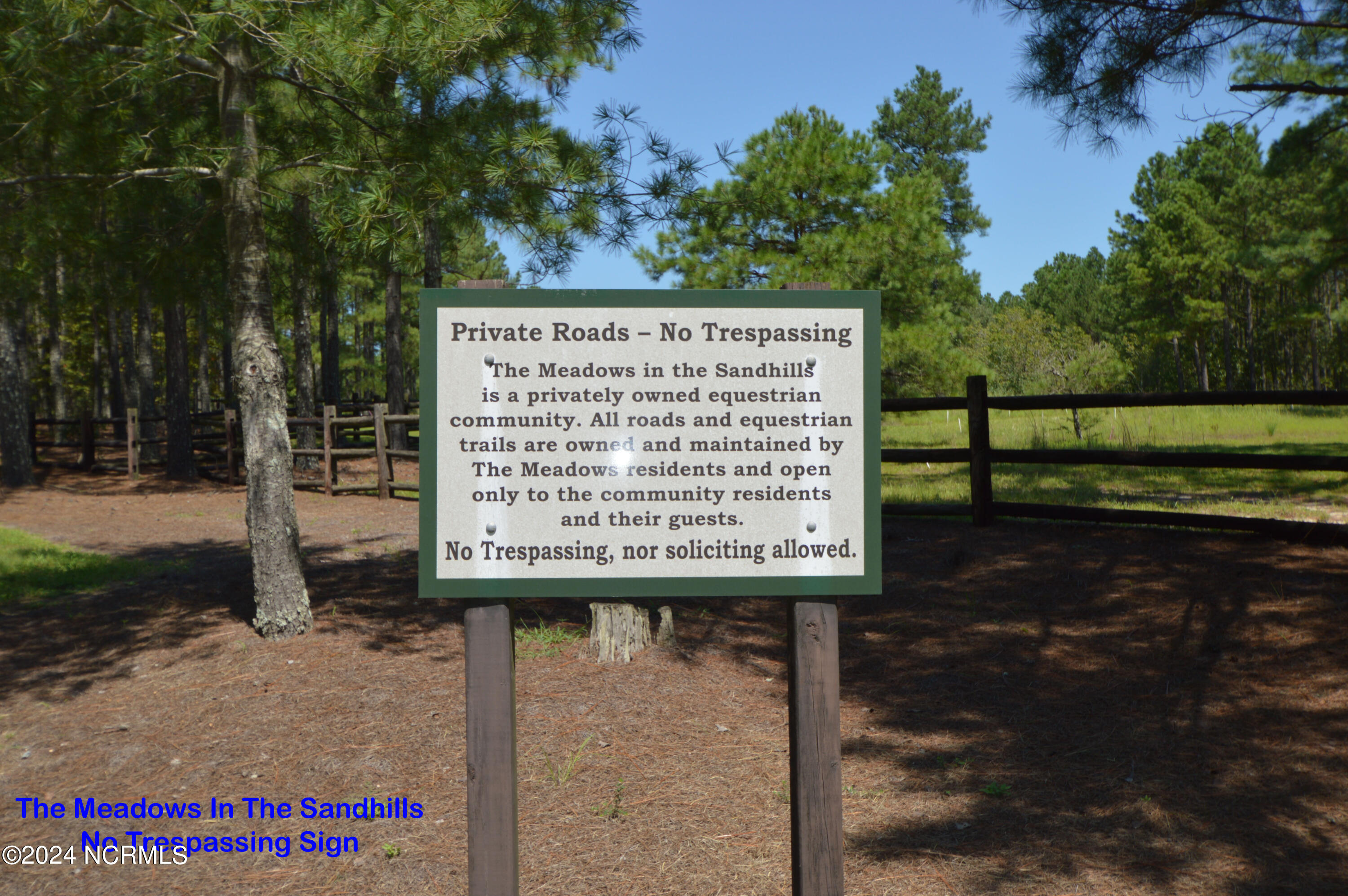 190 Bunkhouse Road Aberdeen, NC 28315 - Photo 57 of 62 No Trespassing Sign