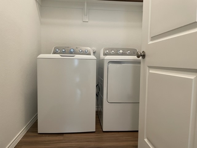 10413 Premier Park Street Austin, TX 78747 - Photo 17 of 24 a utility room with dryer and washer