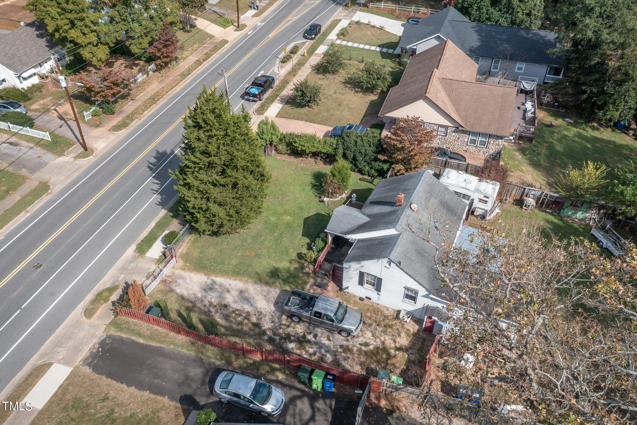 2214 Milburnie Road Raleigh, NC 27610 - Photo 3 of 14 Aerial of Home