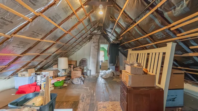 a view of storage and utility room