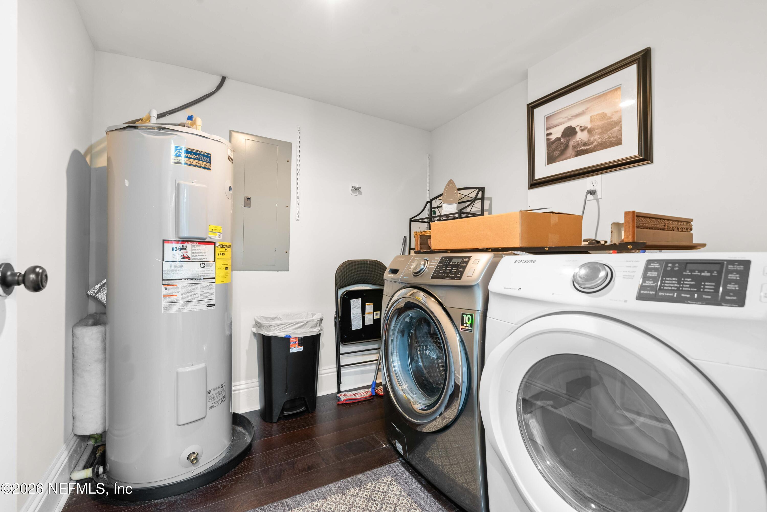 1138 Walnut Street Jacksonville, FL 32206 - Photo 25 of 37 a view of a storage & utility room with washer and dryer