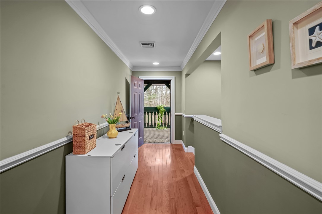 78 Conservatory Way, Unit 78 Saunderstown, RI 02874 - Photo 14 of 34 Private back hall with door to rear porch